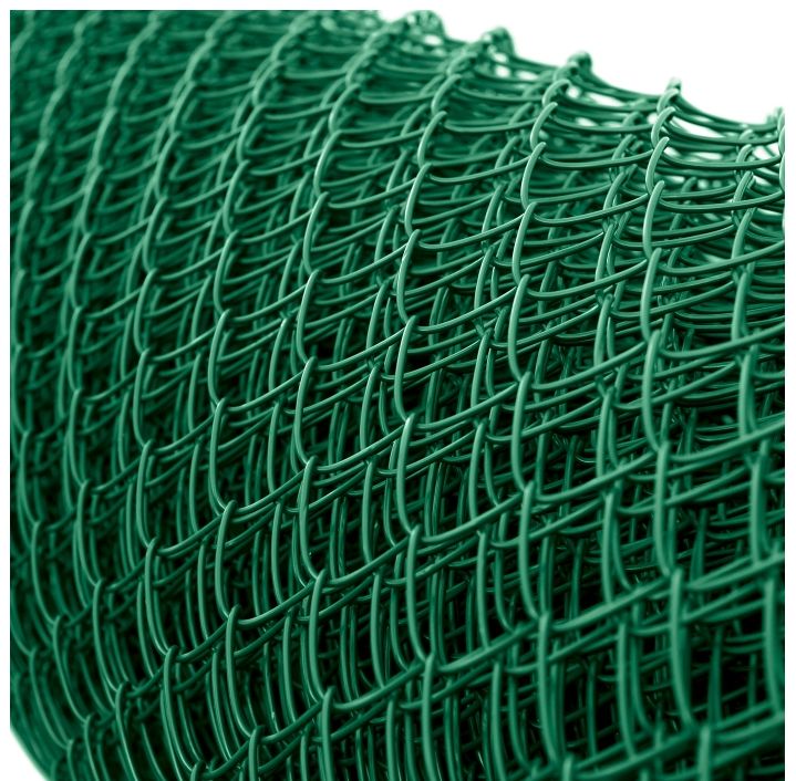 Čtyřhranné pletivo poplastované IDEAL® Zn + PVC 45 - tenisové - výška 400 cm